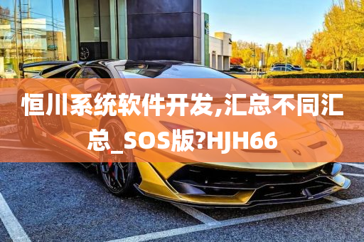 恒川系统软件开发,汇总不同汇总_SOS版?HJH66