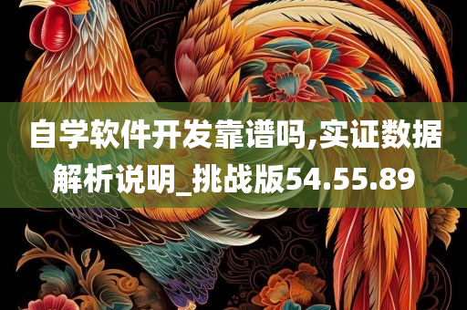 自学软件开发靠谱吗,实证数据解析说明_挑战版54.55.89