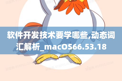 软件开发技术要学哪些,动态词汇解析_macOS66.53.18