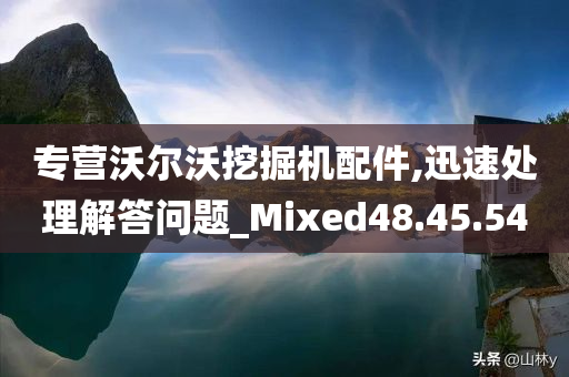 专营沃尔沃挖掘机配件,迅速处理解答问题_Mixed48.45.54