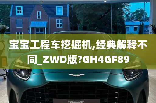 宝宝工程车挖掘机,经典解释不同_ZWD版?GH4GF89