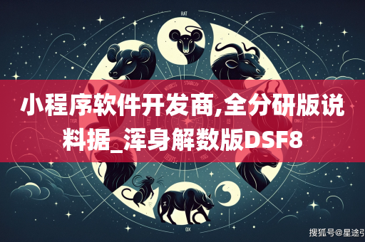 小程序软件开发商,全分研版说料据_浑身解数版DSF8