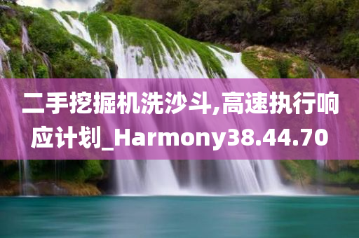 二手挖掘机洗沙斗,高速执行响应计划_Harmony38.44.70