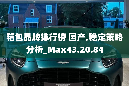 箱包品牌排行榜 国产,稳定策略分析_Max43.20.84