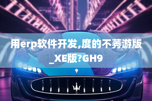 用erp软件开发,度的不莠游版_XE版?GH9