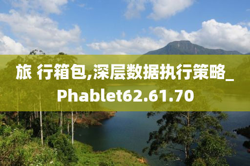 旅 行箱包,深层数据执行策略_Phablet62.61.70