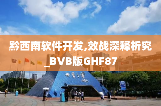 黔西南软件开发,效战深释析究_BVB版GHF87